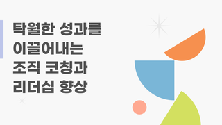 탁월한 성과를 이끌어내는 조직 코칭과 리더십 향상
