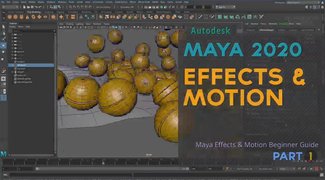 [HD]Autodesk Maya 2020 Effects and Motion의 입문 Part.1