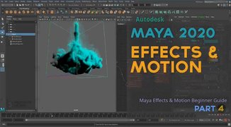 [HD]Autodesk Maya 2020 Effects and Motion의 입문 Part.4
