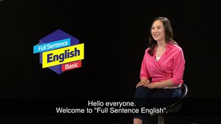 원어민 강사에게 영어를 영어로 ! - Full Sentence English basic (초급)