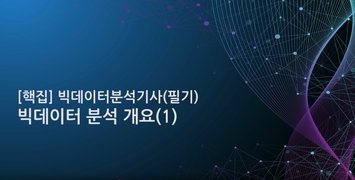 [핵집]빅데이터분석기사(필기)_(개정)빅데이터 분석기획