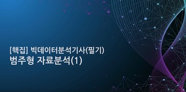 [핵집]빅데이터분석기사(필기)_(개정)빅데이터 모델링